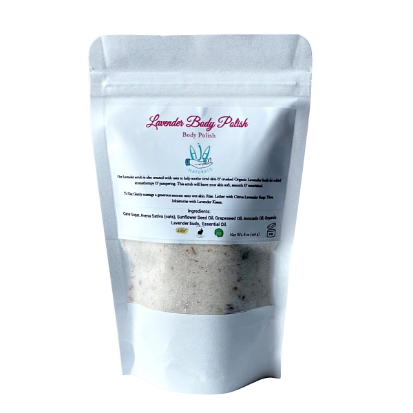 薰衣草糖磨砂膏